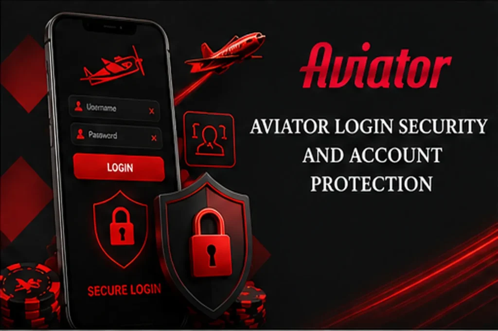 Security Login on Aviator Mobile